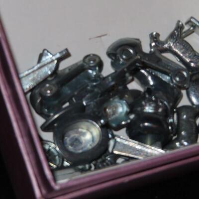 Vintage Monopoly pieces 