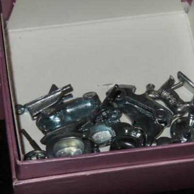 Vintage Monopoly pieces 
