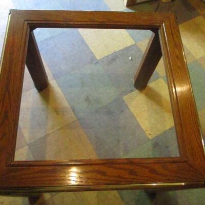 Lot 114 - Square Table With Out Top