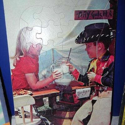 VINTAGE PUZZLES & MICKY MOUSE HATS