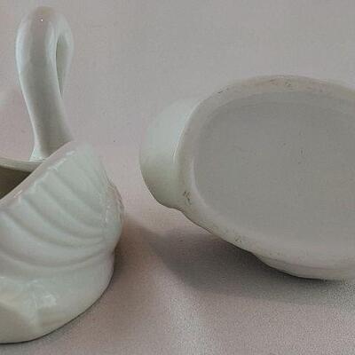 Pair of White Swans