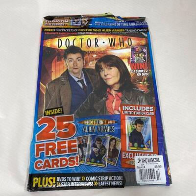 .153. Four Doctor Who Comics/Magazines