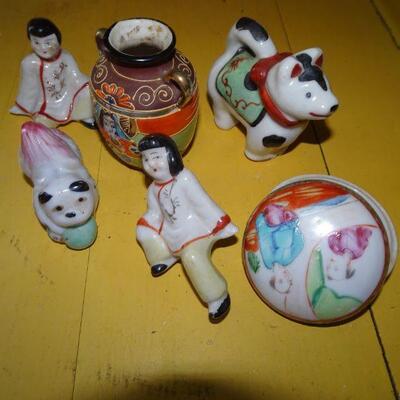 Misc. Asian Themed Miniature Figures 