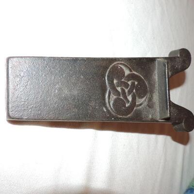 CAST IRON BOOT SCRAPER & COWBOY ITEMS