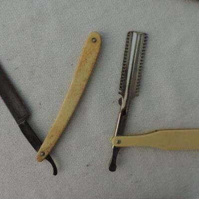 VINTAGE SHAVING RAZORS-WELLER-SHEFFIELD