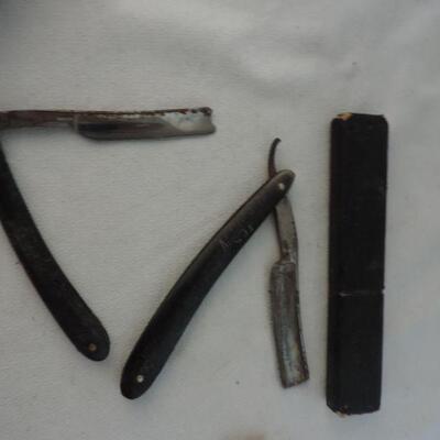 VINTAGE SHAVING RAZORS-WELLER-SHEFFIELD