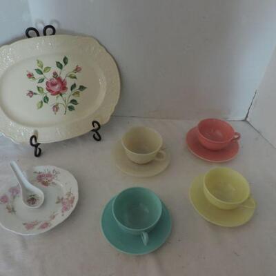 COLORFUL CUP & SAUCER