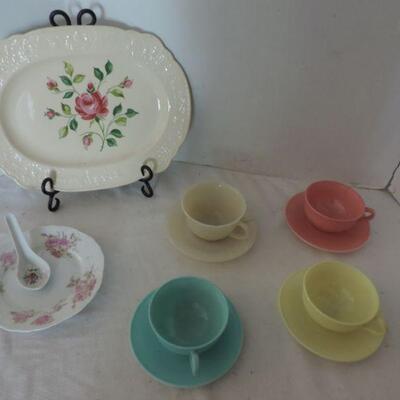 COLORFUL CUP & SAUCER