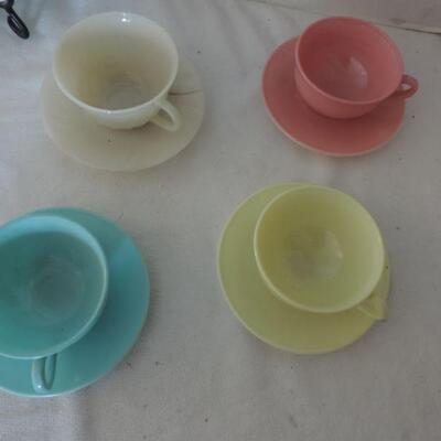 COLORFUL CUP & SAUCER