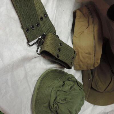 ARMY COAT-HATS-BAGS