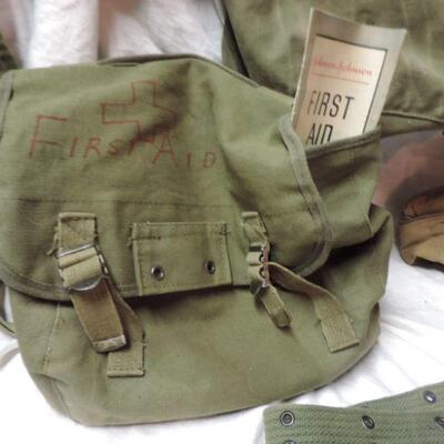 ARMY COAT-HATS-BAGS