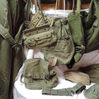 ARMY COAT-HATS-BAGS