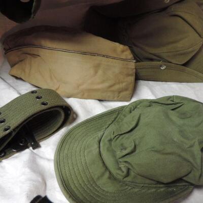 ARMY COAT-HATS-BAGS