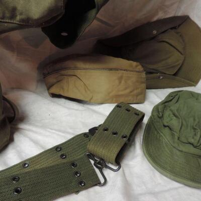 ARMY COAT-HATS-BAGS