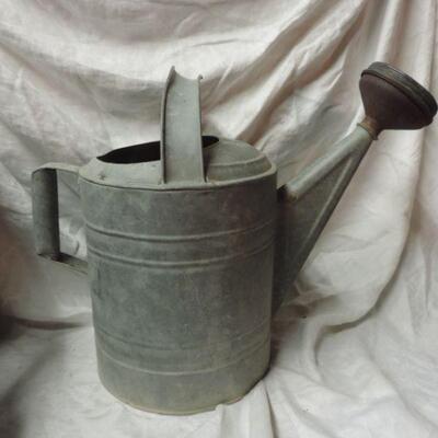 VINTAGE COAL BUCKET & WATERING CANS