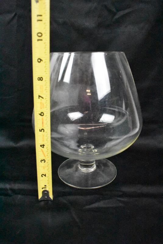 Large Snifter Glass. Brandy/Cognac Shape. Large for Decor