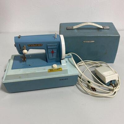 .166. Two Children's Sewing Machines