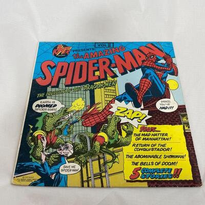 .169. 1974 Amazing Spiderman Power Records Album