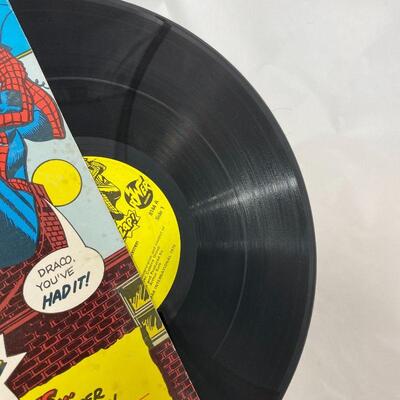 .169. 1974 Amazing Spiderman Power Records Album