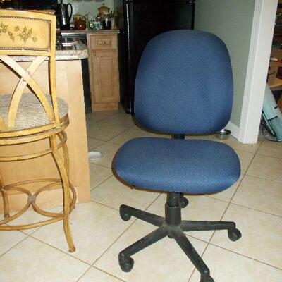 Dark Blue Adjustable Office/Task Chair from Staples