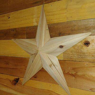 Wood Wall Hanging Star