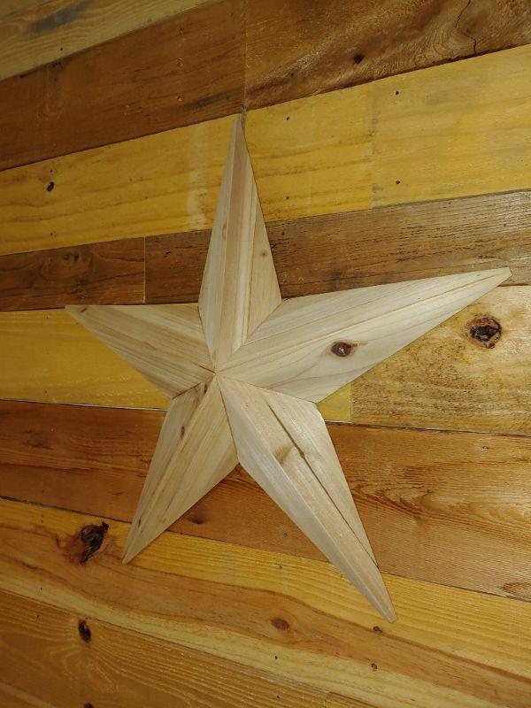 Wood Wall Hanging Star