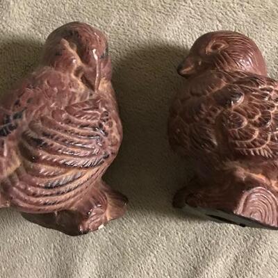 Ceramic birds