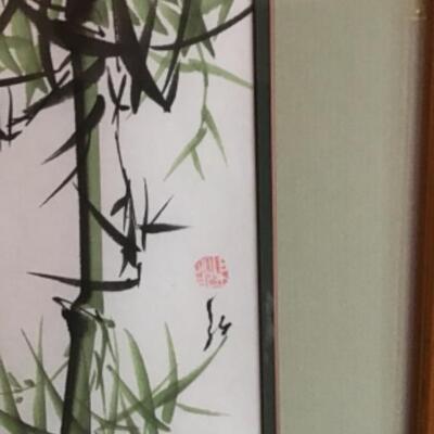 702 Signed / Stamped Japanese Watercolor