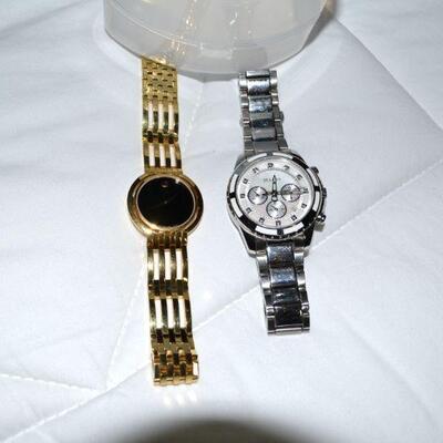 LOT 78. TWO LADIES WATCHES. ONE BULOVA, ONE MOVADO