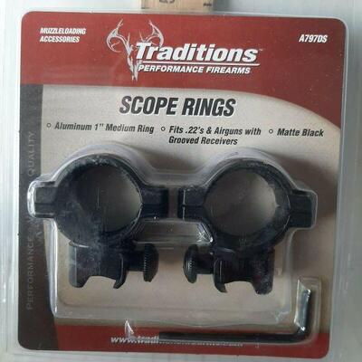 Traditions Firearms scope rings A797DS  (LOT 40)