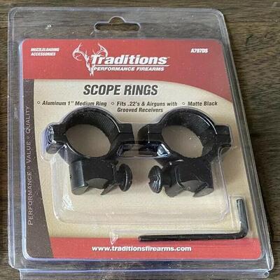 Traditions Firearms scope rings A797DS (LOT 79)