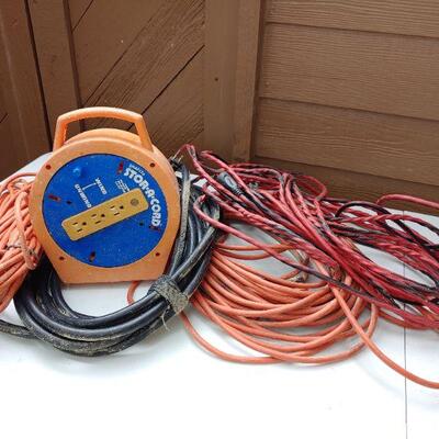 Multiple extension cords