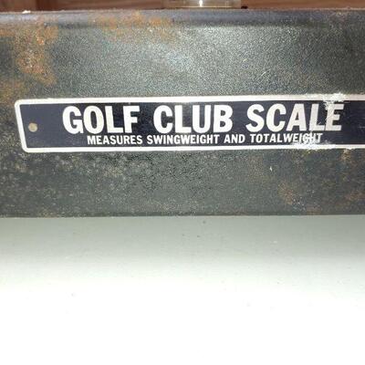 Golf Club Scale
