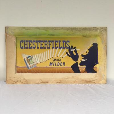 Lot 59 - Chesterfield Smokes Artwork