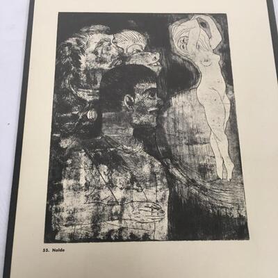 Lot 63 - Period Paper Prints, Picasso & Nolde