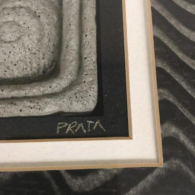 Lot 65 - Ralph Prata Concrete Abstract Artwork