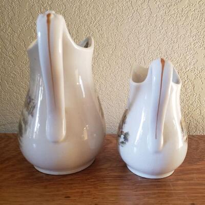 Lot 19: Vintage Royal Staffordshire English Pitchers 