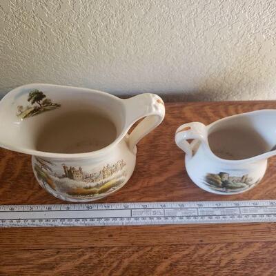 Lot 19: Vintage Royal Staffordshire English Pitchers 