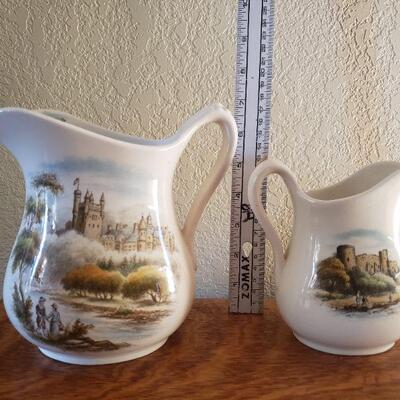 Lot 19: Vintage Royal Staffordshire English Pitchers 