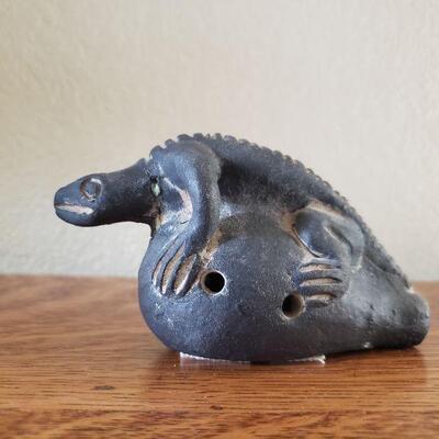 Lot 26: Pre-Columbian STYLE Whistle (Lizard)