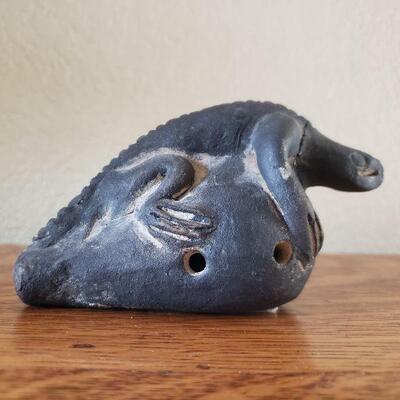 Lot 26: Pre-Columbian STYLE Whistle (Lizard)