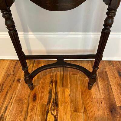 Vintage Wood Foyer / Entry Table 