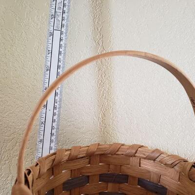 Lot 29: Vintage Signed & Dated Turnback Creek Basket