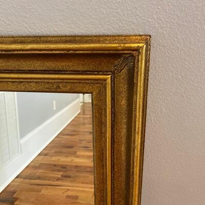 Gold Framed Horizontal Mirror *See Details