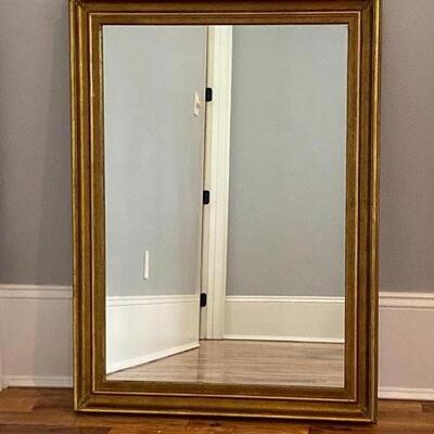 Gold Framed Horizontal Mirror *See Details