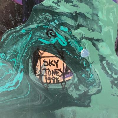 Lot 76 - Sky Jones â€˜The Friends Seriesâ€™ Painting