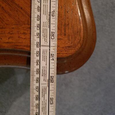 Lot 32: Drexel Side Table with Carved Details