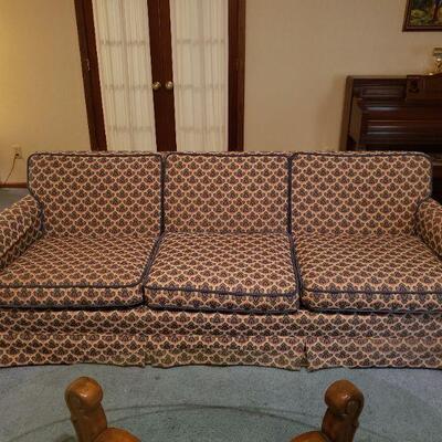 Lot 35: Vintage Mid Century Couch - Very Nice!