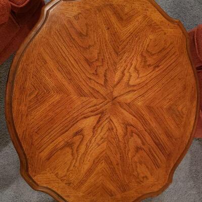 Lot 38; Drexel Side Table with Pull Out Tray