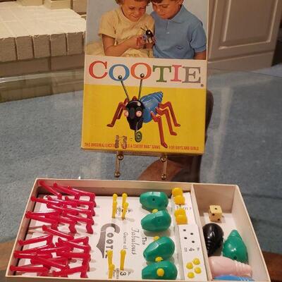Lot 42: Vintage Cootie Game 
